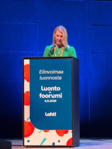 Sari Multala Luontofoorumi 2026 avauspuheet
